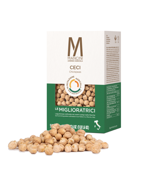 Mancini Chickpeas are available